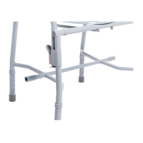 Drop Arm Commode Deluxe-KD Steel
