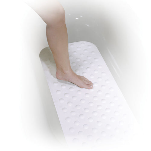 Bathtub Safety Mat Large White 15.75 x 35.5