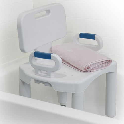 Bath Bench Premium Series with Back and Arms