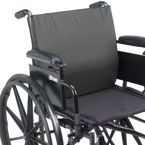 Wheelchair Back Cushion 16x17 General Use w/Lumbar Support