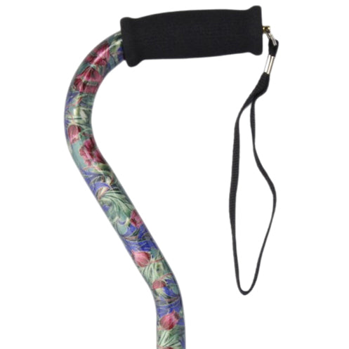 Offset Handle Aluminum Cane Color Canterbury (Each)