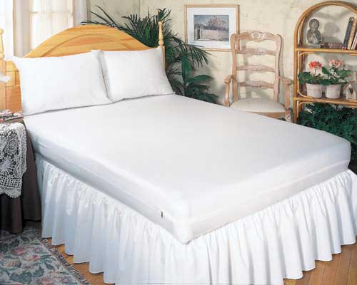 Mattress Cover Allergy Relief Full-size 54 x75 x9 Zippered