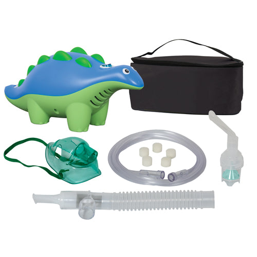 Dinosaur Nebulizer w/Disp Neb TRU Neb & Carry Bag