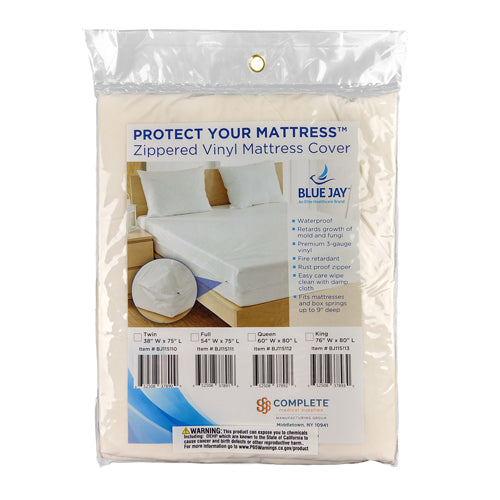 Mattress Protector-Zippered- King 78 x80 x9