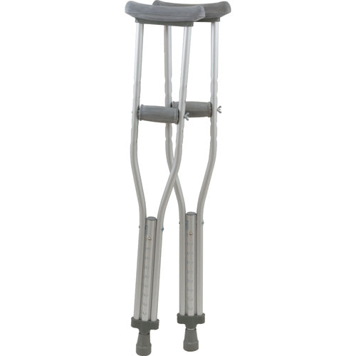 Aluminum Underarm Crutches Junior 4'6 -5'2 Pair