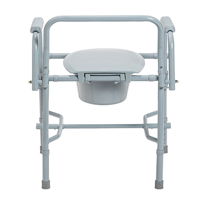 Drop Arm Commode Deluxe-KD Steel