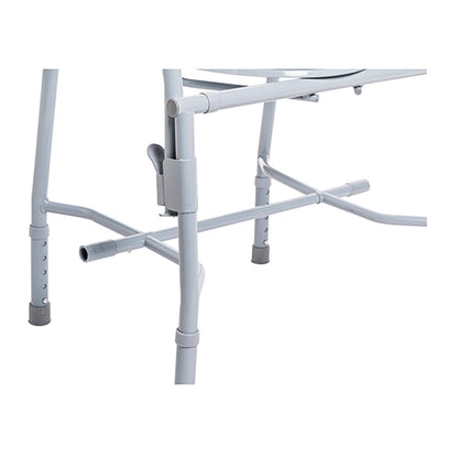 Drop Arm Commode Deluxe-KD Steel