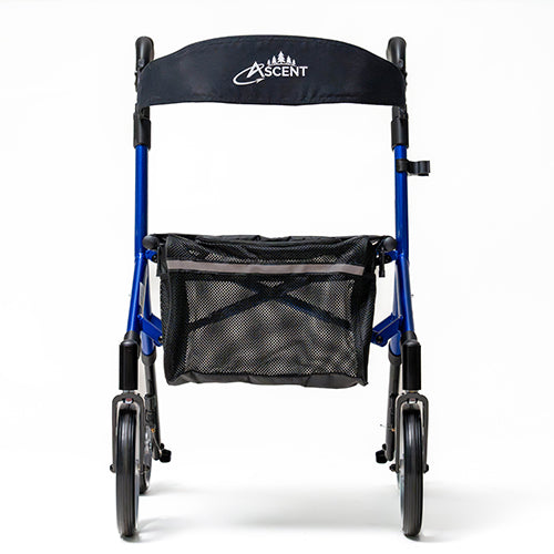 Ascent Euro-Style Rollator Cobalt Blue