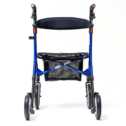 Ascent Euro-Style Rollator Cobalt Blue