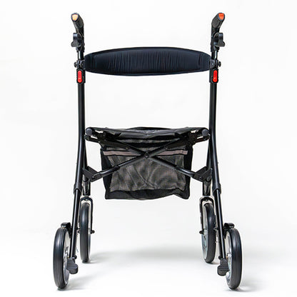 Ascent Euro-Style Rollator Textured Black