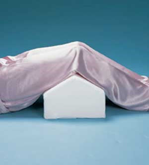 Knee Elevator Wedge Cushion 17 X 10 X 6 Poly Foam