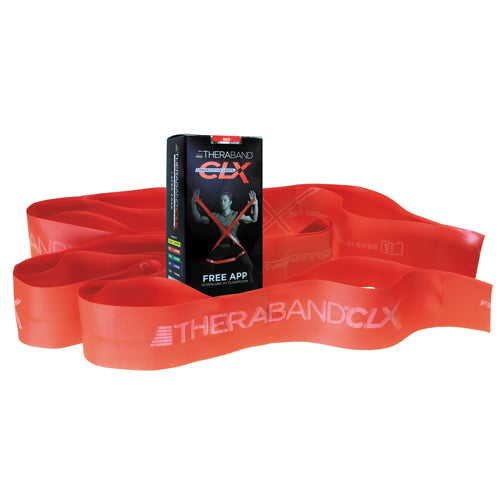 Theraband Consecutive Loops Red 5' Individual 9-Loop