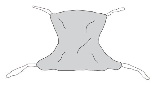 Patient Sling Full Body Mesh Medium 53 x 42