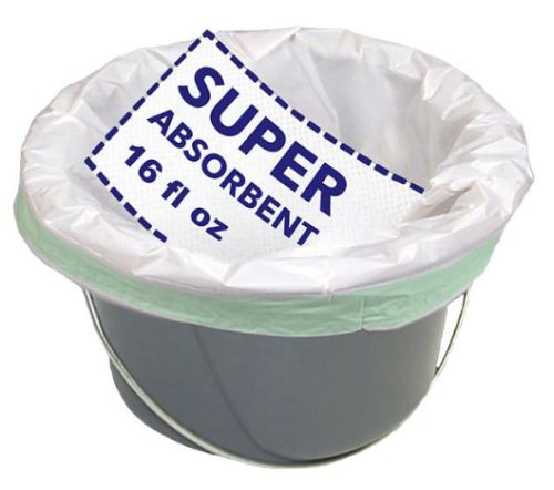 Carebag Commode Pail Liners (20-1/2x15-3/4 ) 16 oz. Bx/20