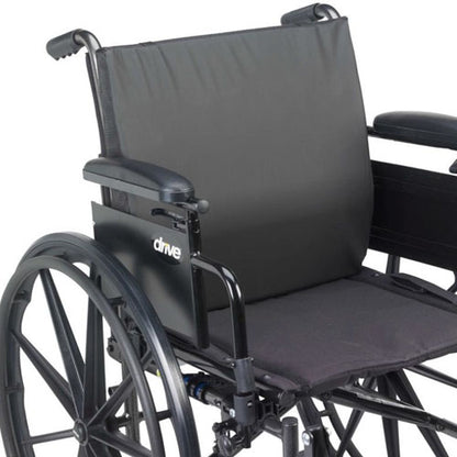 Wheelchair Back Cushion 16x17 General Use w/Lumbar Support