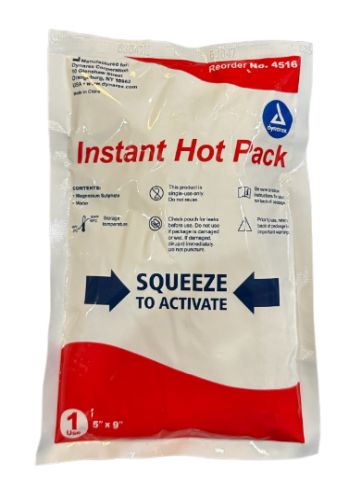 Instant Hot Pack 5 x9 Each Each Pack
