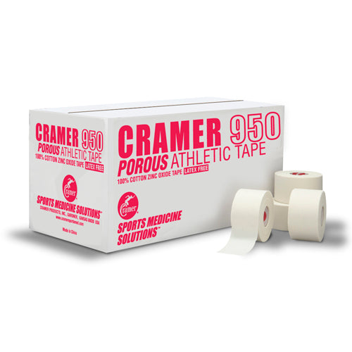 Athletic Tape Cramer 950 Porous 1 x 15 yd Case/48