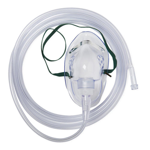 Oxygen Mask Pediatric w/7' Tubing Medium Conc (each)