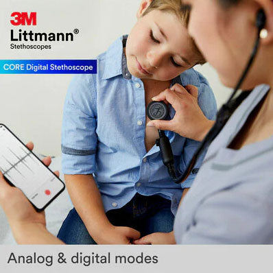 3M Core Digital Stethoscope Black