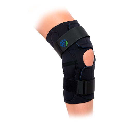 Wrap Around Hinged Knee Brace 4XL Knee Circum 25 -28