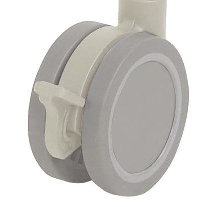 Aluminum Shower Chair/Commode with Casters Knockdown