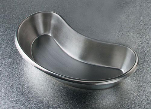 Emesis Basin 10 St/Steel Kidney Shaped