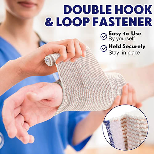 Ace Type Bandage 4 x5yards w/Velcro Type Closure