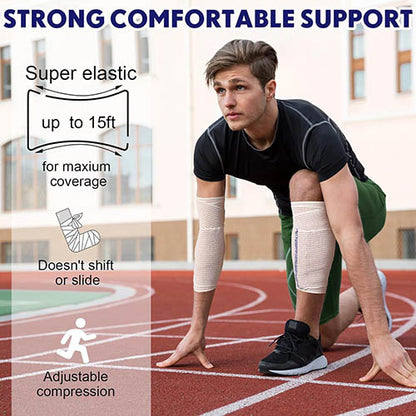 Ace Type Bandage 4 x5yards w/Velcro Type Closure