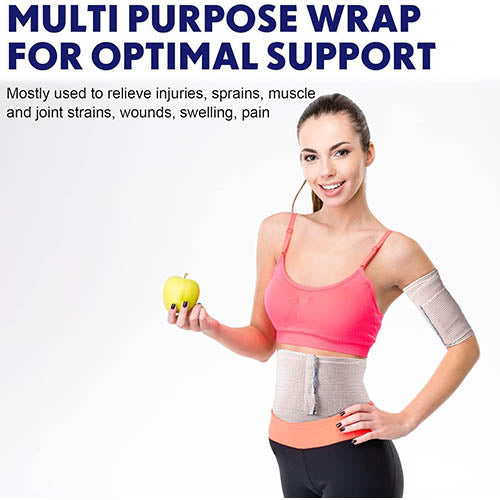 Ace Type Bandage 4 x5yards w/Velcro Type Closure