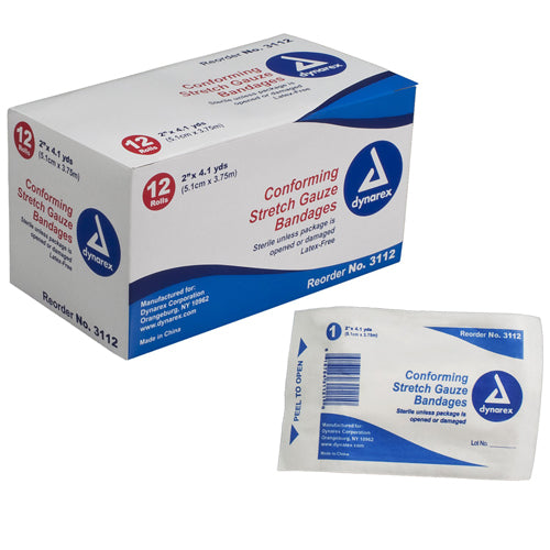 Vital-Roll Conforming Gauze Sterile 2 x 131 Pk/12