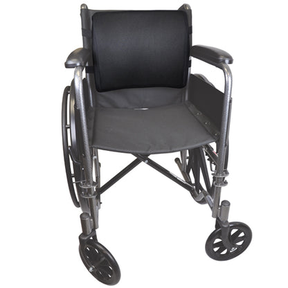 Lumbar Cushion w/Straps Black Memory Foam - Blue Jay