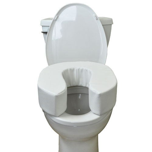 ELEVATE ME SOFTLY Blue Jay 4 Raised Soft Toilet Seat