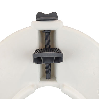 Raised Toilet Seat with Lock & Arms Blue Jay Retail Each