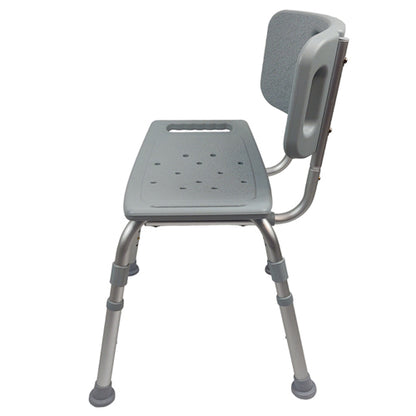 Bathroom Perfect Shower Chair with Back by Blue Jay Each
