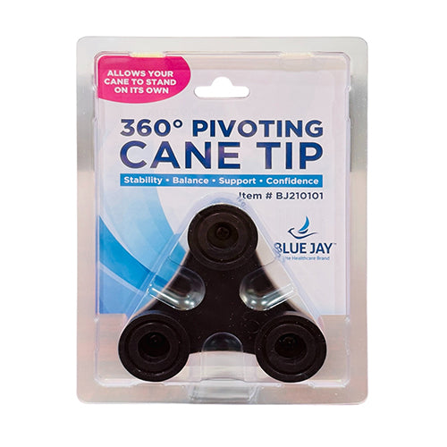 360 degree Deluxe Pivoting Cane Tip by Blue Jay