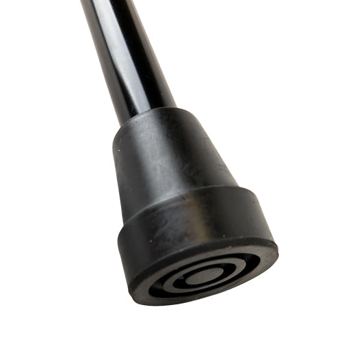 Cane Soft Foam Offset Handle Blue Jay Black with Strap