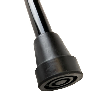 Cane Soft Foam Offset Handle Blue Jay Black with Strap