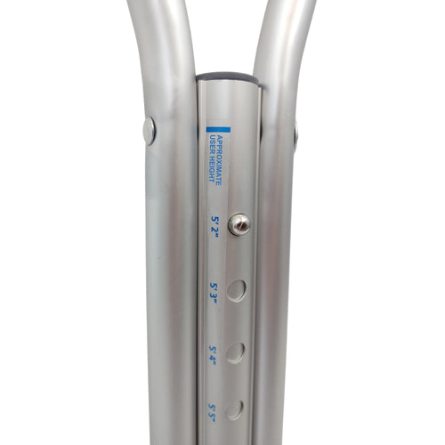 WALK WITH ME Aluminum Adjustable Crutches - Youth Pr