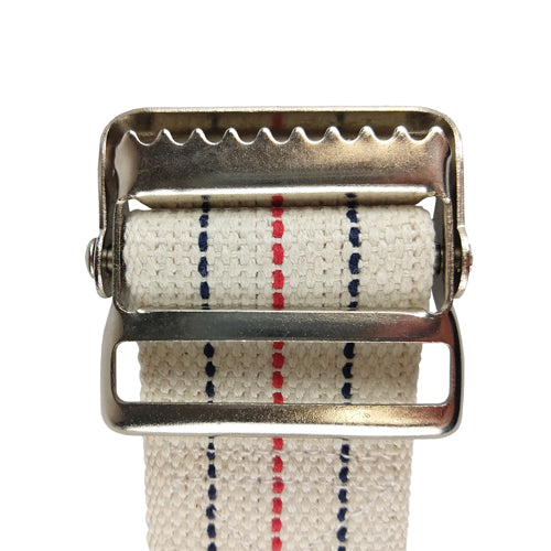 Gait Belt w/Metal Buckle 2x60 Striped Blue Jay Brand