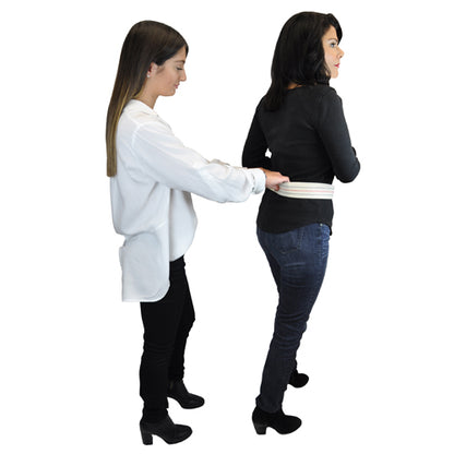 Gait Belt w/Metal Buckle 2x60 Striped Blue Jay Brand