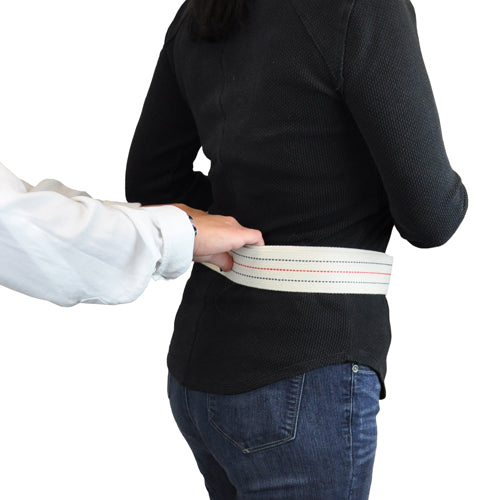 Gait Belt w/ Safety Release 2 x60 Striped Blue Jay Brand