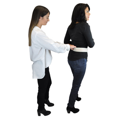 Gait Belt w/ Safety Release 2 x60 Striped Blue Jay Brand