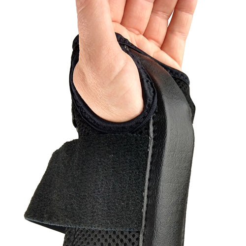 Blue Jay Dlx Wrist Brace Black for Carpal Tunnel Left Sm/Md