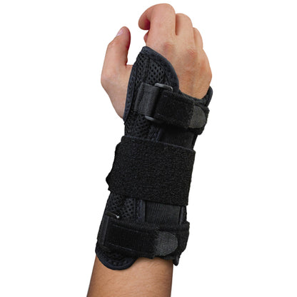Blue Jay Dlx Wrist Brace Black for Carpal Tunnel Right Sm/Md