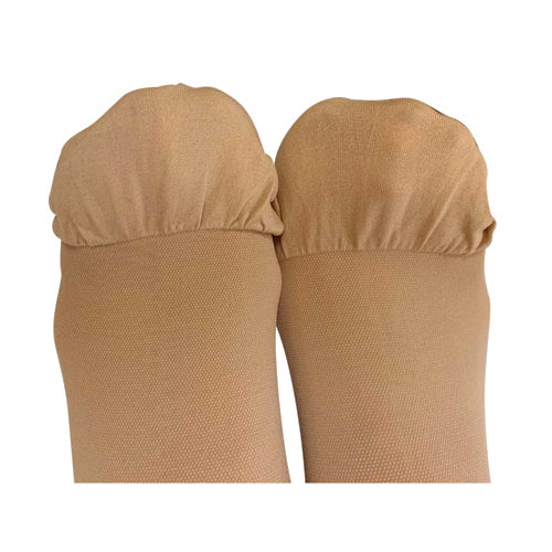 Firm Surg Wgt Stkngs Sm Beige 20-30mmHg Below Knee Clsd Toe