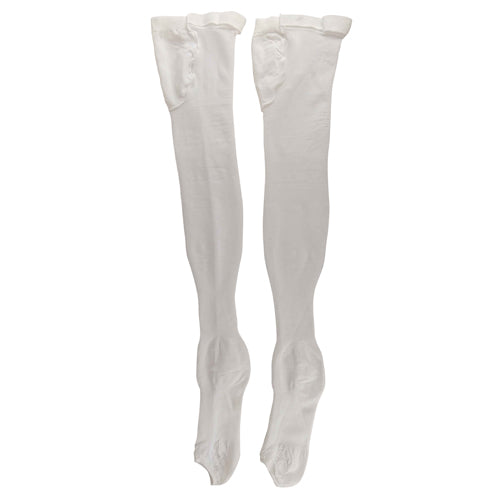 Anti-Embolism Stockings Lg/Lng 15-20mmHg Thigh Hi Insp. Toe