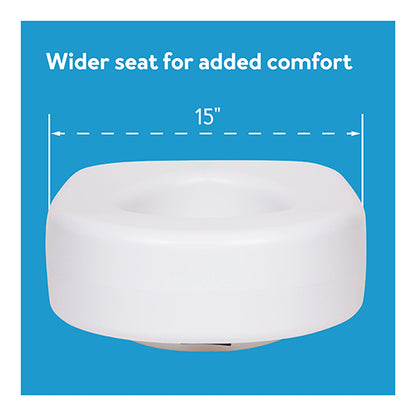Carex Raised Toilet Seat