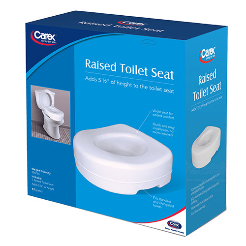Carex Raised Toilet Seat