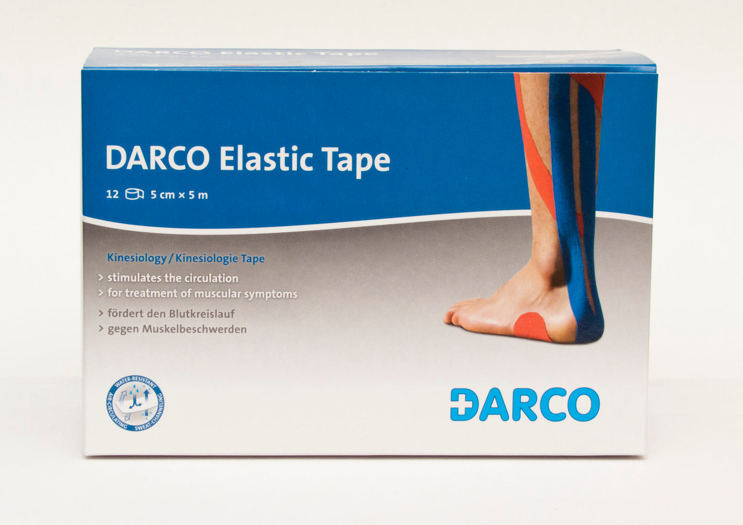 Kinesiology Tape 2 x 16.5' Blue