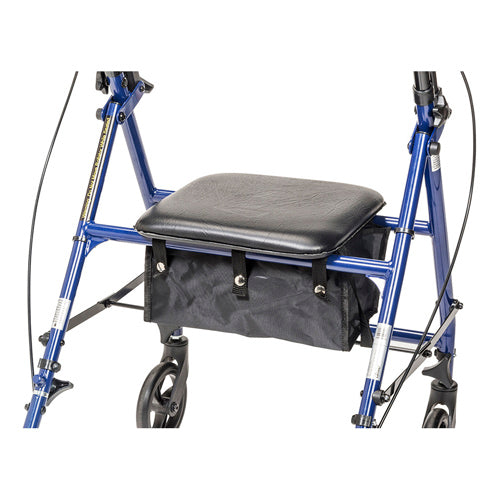 Rollator Steel Blue w/6 Whls Knocked-Down